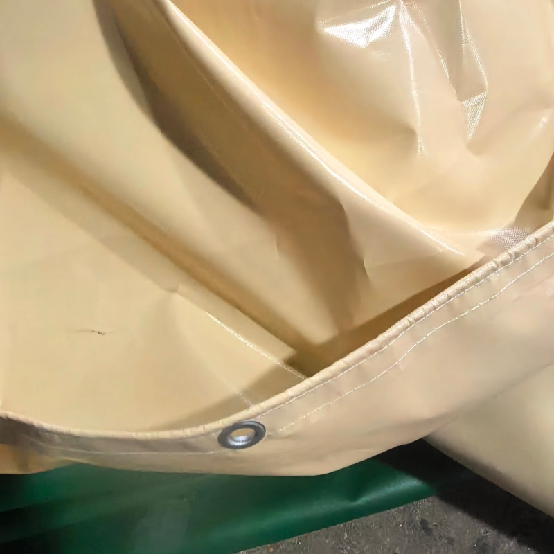 Bạt PVC chống thấm nước có thể tùy chỉnh màu be